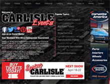 Tablet Screenshot of carsatcarlisle.com